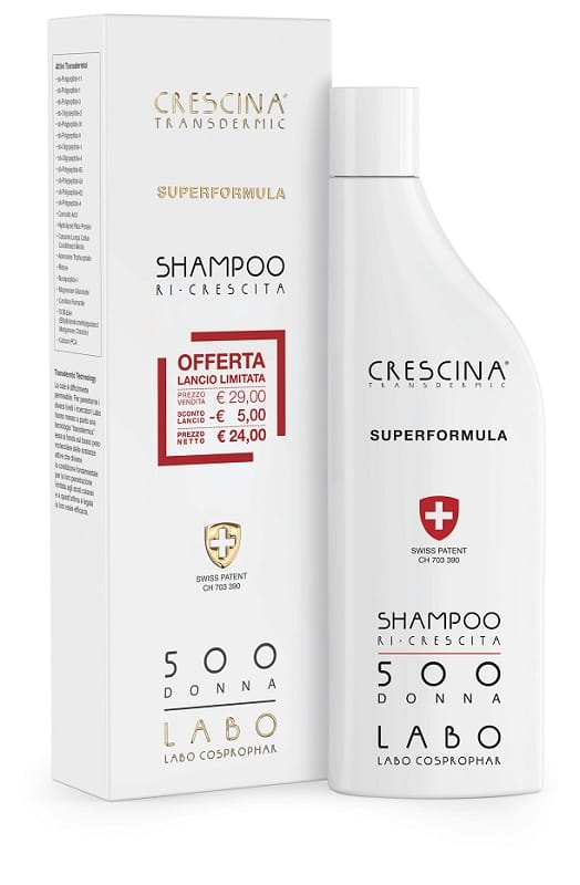 SHAMPOO CRESCINA RI-CRESCITA SUPERFORMULA 500 DONNA 150 ML