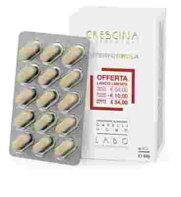 CRESCINA INTEGRATORE RI-CRESCITA SUPERFORMULA UOMO 60 COMPRESSE 60 G CRESCINA INTEGRATORE RI-CRESCITA SUPERFORMULA UOMO 60 COMPRESSE 60 G