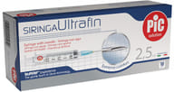 SIRINGA ULTRAFIN 2,5 ML GAUGE 23 1/4 10 PEZZI