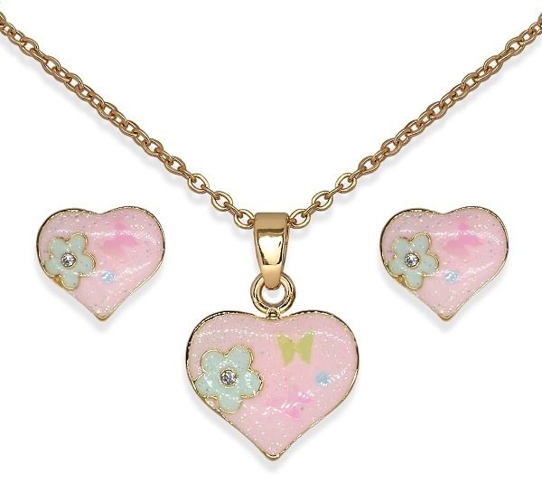 BJS021 PARURE BE MY FRIEND GOLD PLATED