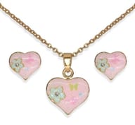 BJS021 PARURE BE MY FRIEND GOLD PLATED