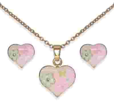 BJS021 PARURE BE MY FRIEND GOLD PLATED