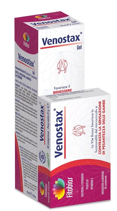 BIPACK VENOSTAX 30 COMPRESSE + GEL 125 ML