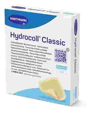 MEDICAZIONE IDROCOLLOIDALE HYDROCOLL CLASSIC 5X5 CM 10 PEZZI
