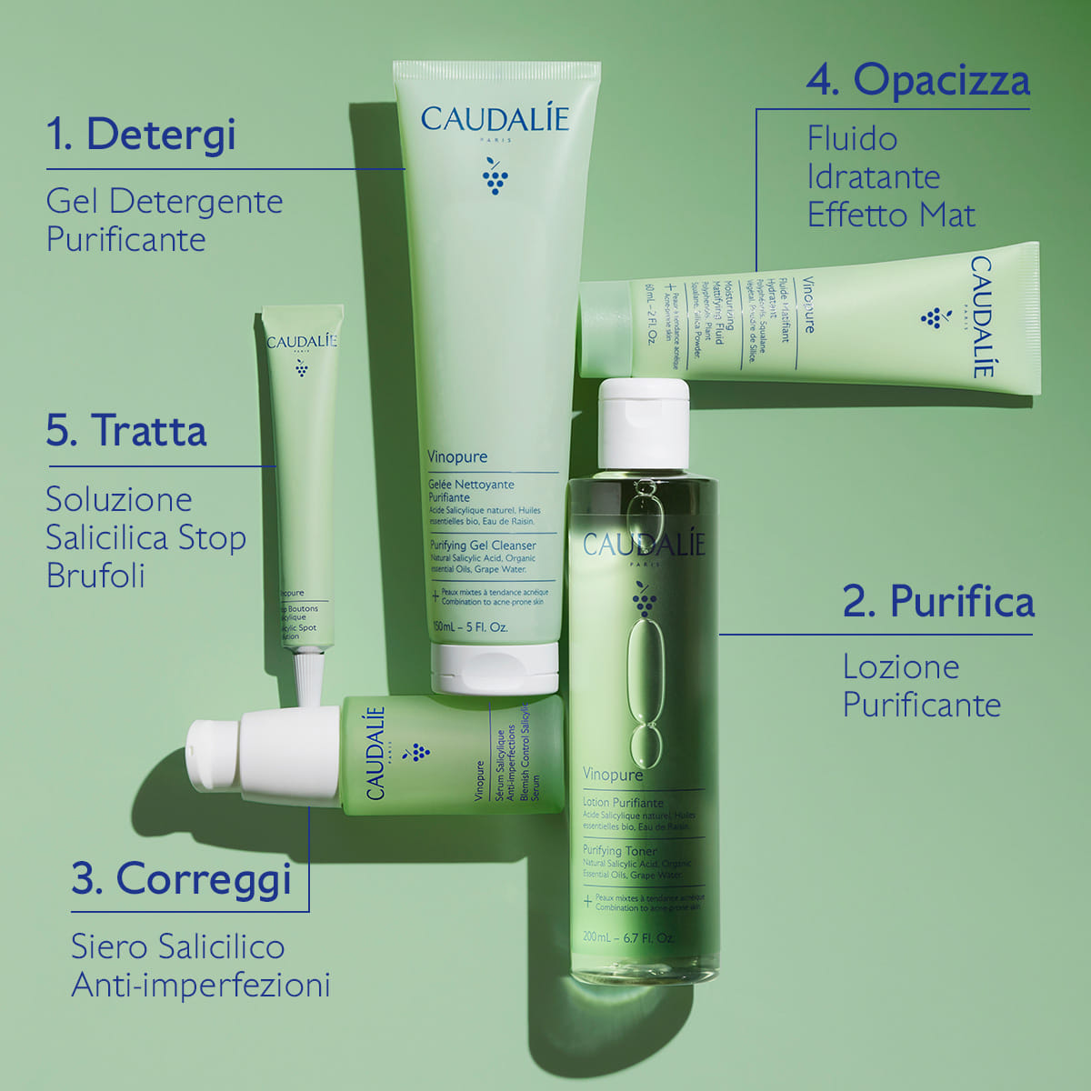 VINOPURE GEL DETERGENTE PURIFICANTE 150 ML