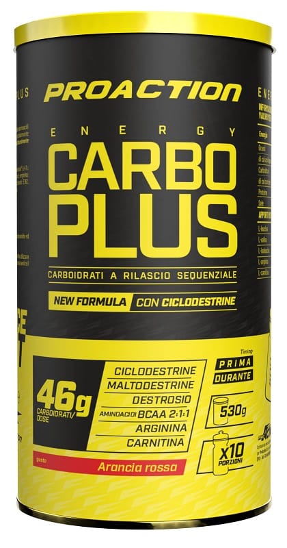 PROACTION CARBO PLUS ARANCIA ROSSA 530 G
