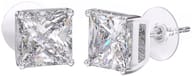 BJT382 ORECCHINO QUEEN MARGARET 8MM STAINLESS STEEL