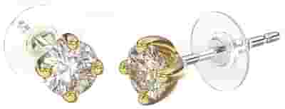 BJT391 ORECCHINO QUEEN CATHERINE 4MM GOLD PLATED