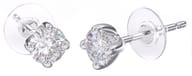 BJT392 ORECCHINO QUEEN CATHERINE 4MM STAINLESS STEEL