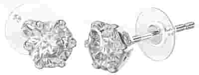 BJT394 ORECCHINO QUEEN CHARLOTTE 5MM STAINLESS STEEL