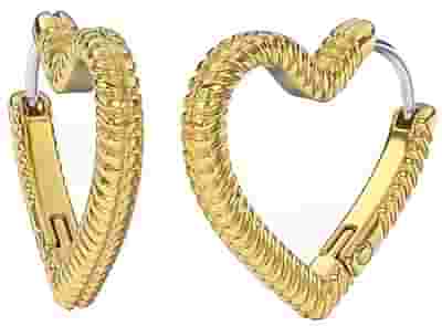 BJT399 ORECCHINO QUEEN JEZEBEL 18MM GOLD PLATED