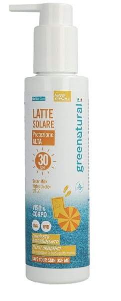 GREENATURAL LATTE SOLARE SPF30 150 ML