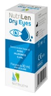 GOCCE OCULARI NUTRILEN DRY EYES ACIDO IALURONICO 0,4% E ACQUA DISTILLATA DI HAMAMELIS 10 ML