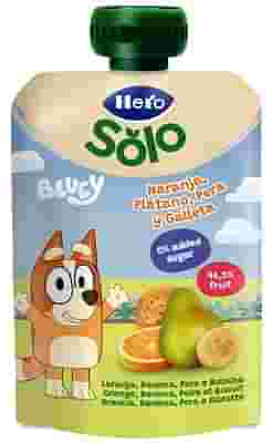 HERO SOLO POUCH BLUEY BANANA/PERA/ARANCIA/BISCOTTO 100 G
