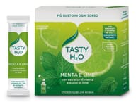 TASTY H2O MENTA E LIME 12 STICK DA 2,5 G