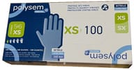 POLYSEM GUANTI NITRILE SENZA POLVERE XS 100 PEZZI