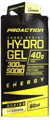 PROACTION CARBO SPRINT HYDRO GEL LIMONE 60 ML PROACTION CARBO SPRINT HYDRO GEL LIMONE 60 ML