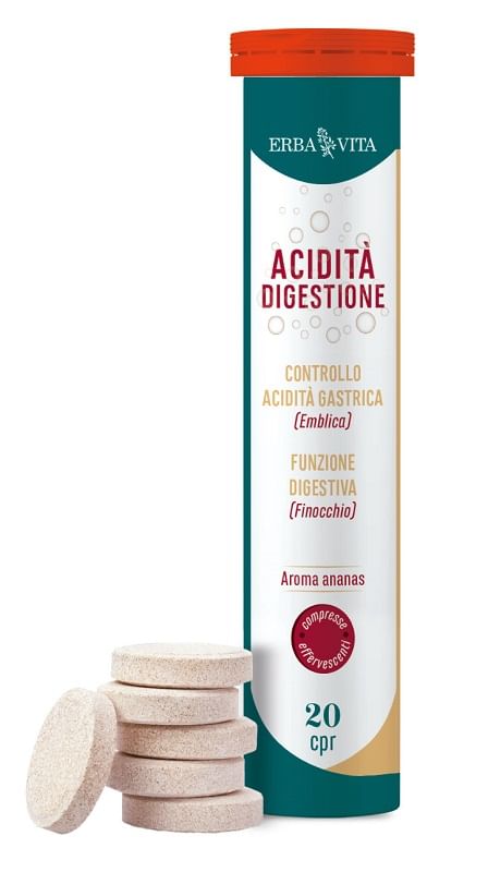 ACIDITA' DIGESTIONE 20 COMPRESSE EFFERVESCENTI