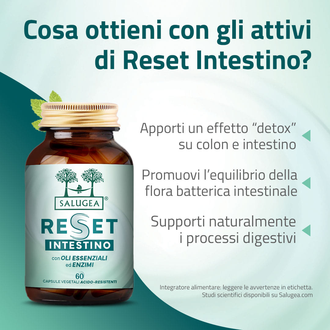 RESET INTESTINO SALUGEA 60 CAPSULE