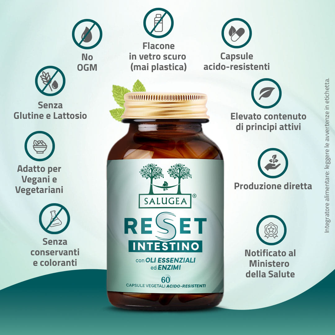 RESET INTESTINO SALUGEA 60 CAPSULE