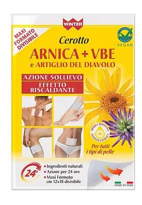 WINTER CEROTTO ARNICA + VBE E ARTIGLIO DEL DIAVOLO 10 G WINTER CEROTTO ARNICA + VBE E ARTIGLIO DEL DIAVOLO 10 G