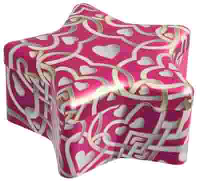 COLORS CANDELA STELLA ROSA/ARGENTO 95 G