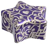 COLORS CANDELA STELLA VIOLA/ARGENTO 95 G