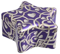 COLORS CANDELA STELLA VIOLA/ARGENTO 95 G