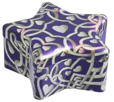 COLORS CANDELA STELLA VIOLA/ARGENTO 95 G