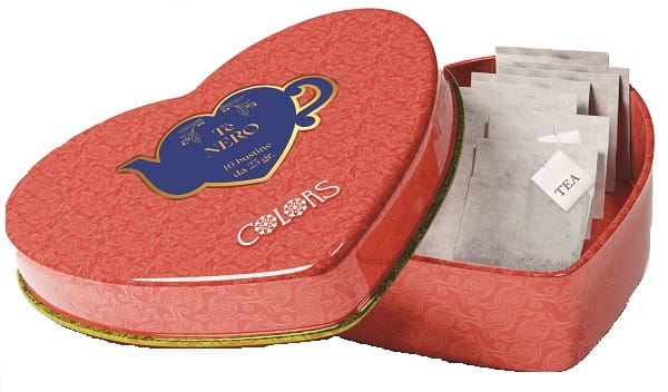 COLORS IL CUORE PER TE' SCATOLA TE' NERO