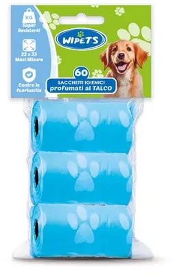 WIPETS EASY SACCHETTI IGIENICI PER ANIMALI 60 PEZZI WIPETS EASY SACCHETTI IGIENICI PER ANIMALI 60 PEZZI