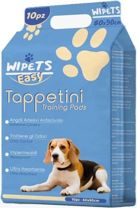Wipets Easy Tappetini Pet Easy 60 X90 Cm 10 Pezzi