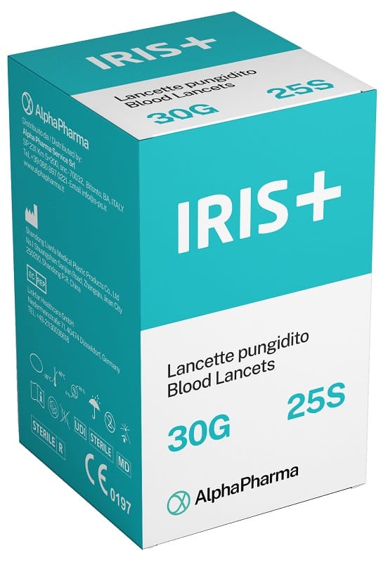 LANCETTE PUNGIDITO IRIX 30 GAUGE 25 PEZZI