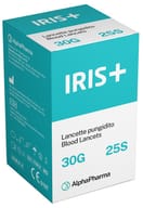 LANCETTE PUNGIDITO IRIX+ 30 GAUGE 25 PEZZI