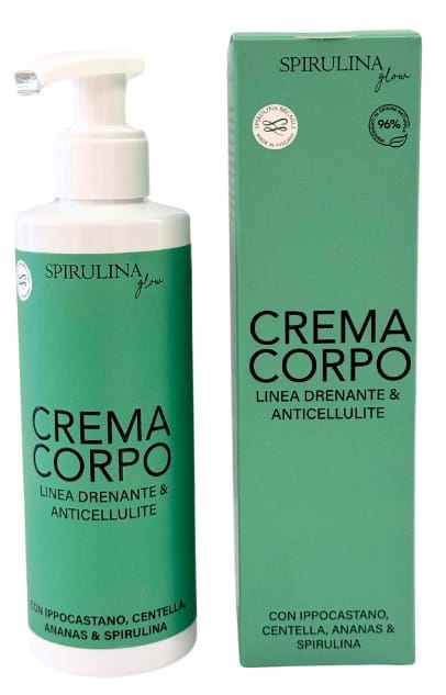 SPIRULINA GLOW CREMA CORPO DRENANTE&ANTICELLULITE 200 ML