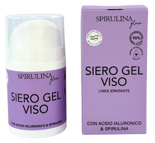 SPIRULINA GLOW SIERO GEL VISO 50 ML