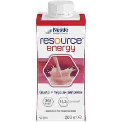 RESOURCE ENERGY FRAGOLA-LAMPONE 200 ML
