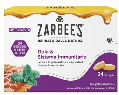 ZARBEE'S GOLA & SISTEMA IMMUNITARIO 24 PASTIGLIE ZARBEE'S GOLA & SISTEMA IMMUNITARIO 24 PASTIGLIE
