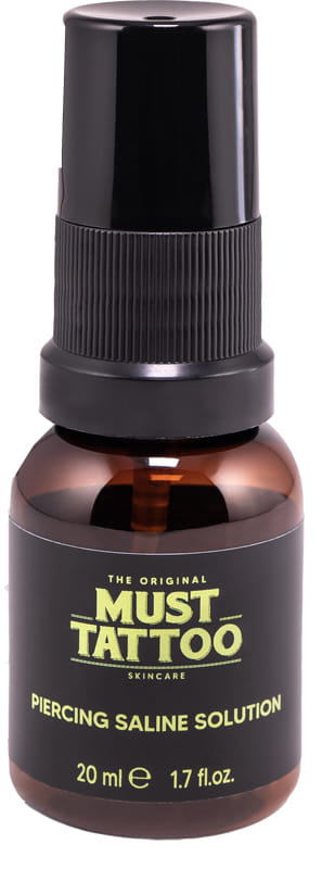 Must Tattoo Piercing Saline Solution 20 Ml
