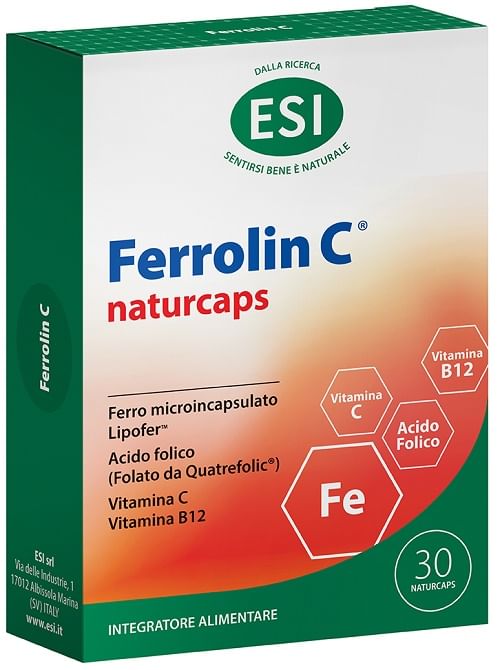 ESI FERROLIN C 30 NATURCAPS