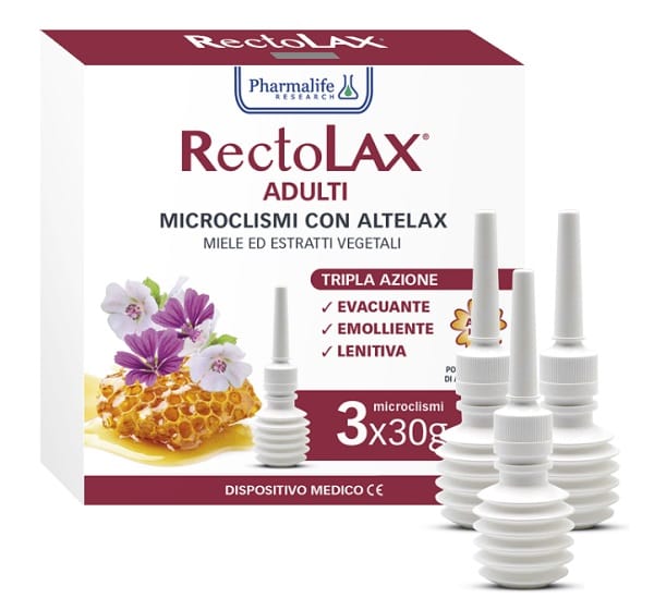 RECTOLAX ADULTI MICROCLISMA 3 PEZZI DA 30 G