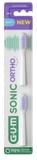 GUM SONIC ORTHO BATTERY TOOTHBRUSH REFILL 2 TESTINE