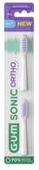 GUM SONIC ORTHO BATTERY TOOTHBRUSH REFILL 2 TESTINE