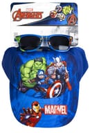 CERDA' AVENGERS SET CAPPELLO BLU/OCCHIALE DA SOLE