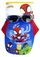 SPIDEY AND HIS AMAZING FRIENDS SET CAPPELLO/OCCHIALE DA SOLE 4 PERSONAGGI