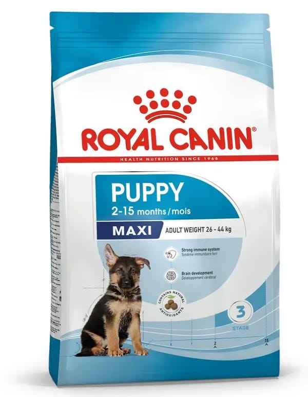 SIZE HEALTH NUTRITION DOG MAXI PUPPY 3 KG