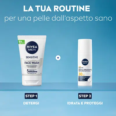 NIVEA MEN SENSITIVE CREMA IDRATANTE SPF30 50 ML NIVEA MEN SENSITIVE CREMA IDRATANTE SPF30 50 ML