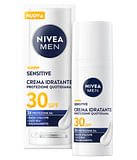 Nivea Men Sensitive Crema Viso Uomo Idratante Protezione Quotidiana SPF 30 50 ml per pelli sensibili