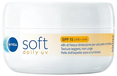 NIVEA SOFT DAILY UV SPF15 100 ML NIVEA SOFT DAILY UV SPF15 100 ML