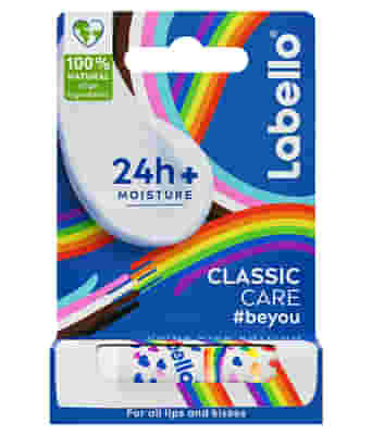 Labello Classic Care Balsamo Labbra Pride Limited Edition 4.8 g, Edizione limitata per Pride Month